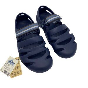 Montbell Canyon Clog Sandals Size 25cm US M7 W8.5-9 Navy Hiking Water Camp Shoes